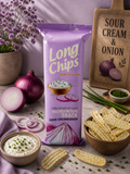 Long Chips Saveur Crème & Onion ( Vendu à l’unité)