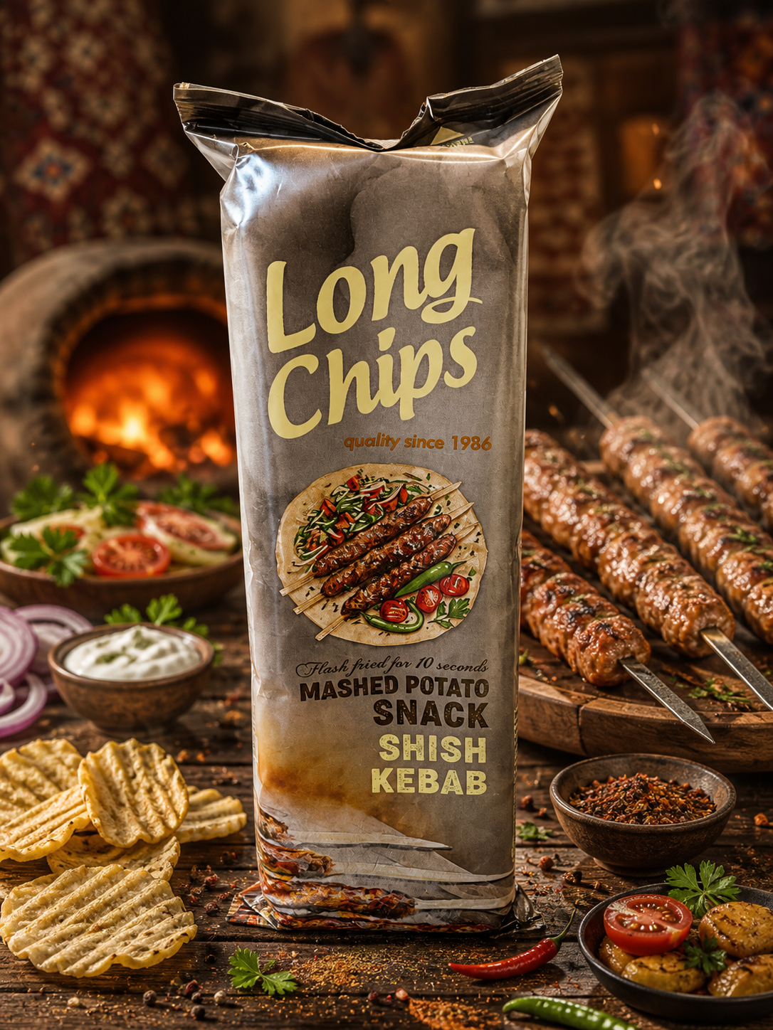 Long Chips Saveur Kebab ( Vendu à l’unité)