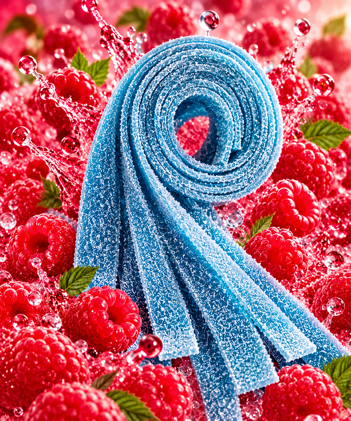 Ceintures Framboises Acides Halal (X10)