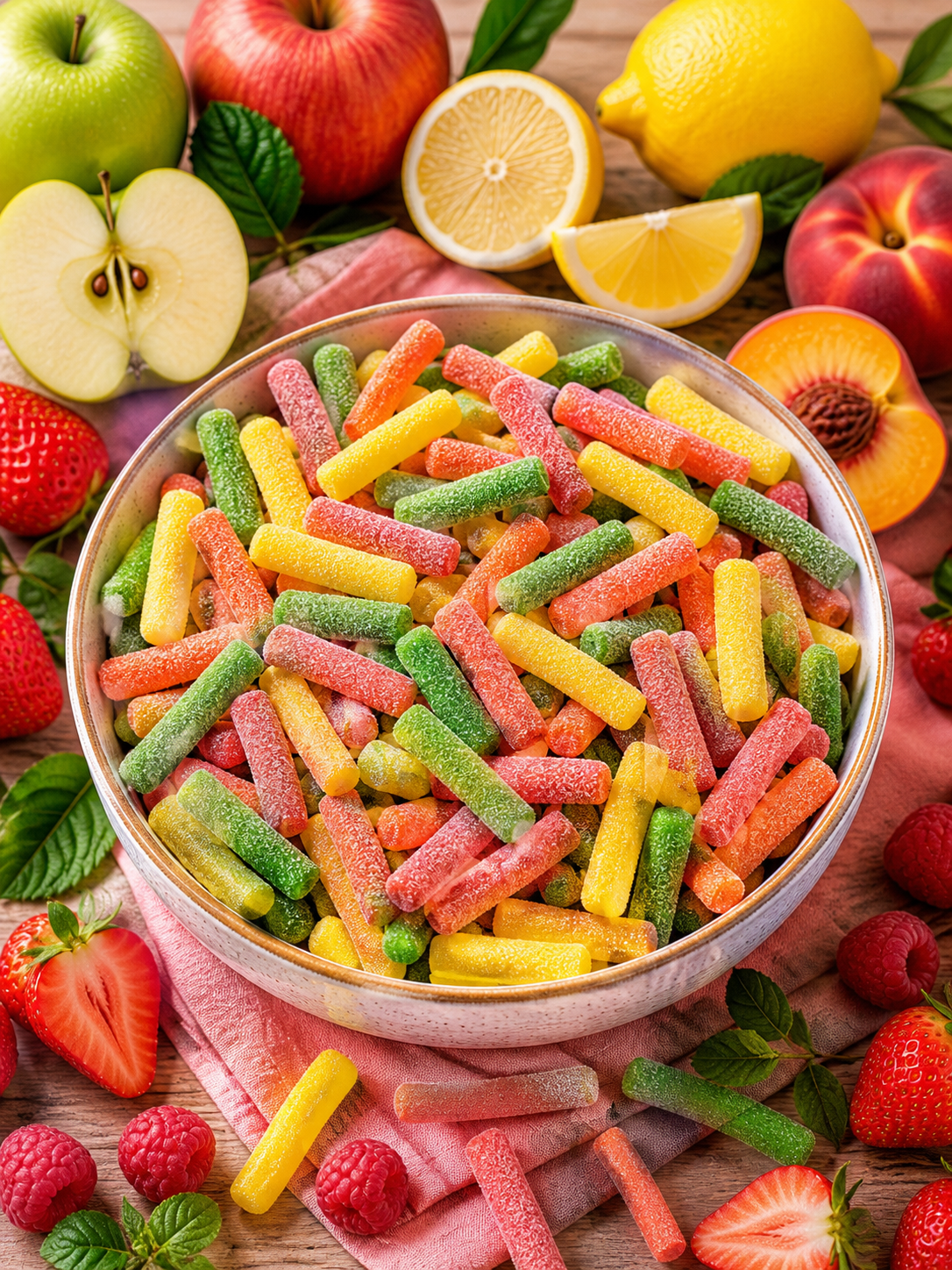 Hitschies Acidulés Halal ( 100g )