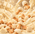 Champignons Chocolat Blanc (100g)